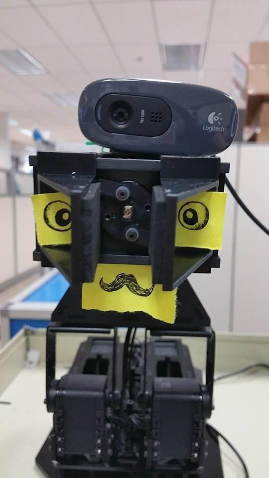 Face-tracking Robotic Arm
